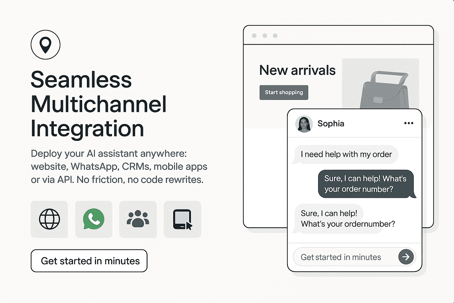Website Widget integration